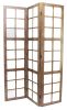 63 X 84 Brown Wood Mirror  Screen