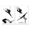 Set Of Two Dancers Unframed Wall Art