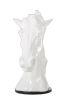 11" White Polyresin Horse Head Sculpture