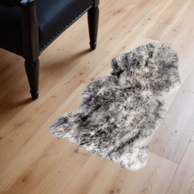 Gradient Grey Animal Print Area Rug