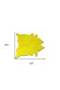 60" X 84" Yellow Cowhide - Area Rug
