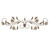Antique Gold Metal Scroll Wall Decor