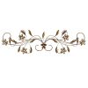 Antique Gold Metal Scroll Wall Decor