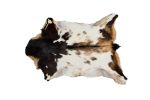 2' X 3' Tricolor And White Calfskin - Area Rug