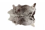 60" X 84" White Chocolate Cowhide  Rug