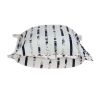 14" X 20" White Cotton Throw Pillow