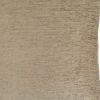18" X 18" Tan Polyester Zippered Pillow