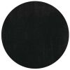 8' Espresso Brown Round Indoor Shag Rug