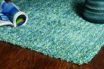 8' X 10' Seafoam Heather Indoor Shag Rug