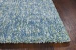 8' X 10' Seafoam Heather Indoor Shag Rug