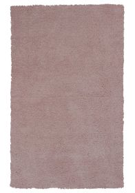 8' X 10' Rose Pink Indoor Shag Rug