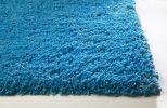 8' X 11' Highlighter Blue Indoor Shag Rug