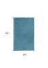 8' X 11' Highlighter Blue Indoor Shag Rug