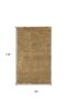 8' X 11' Gold Indoor Shag Rug