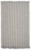 7' X 9' Gray and Ivory Wool Hand Woven Area Rug