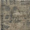 8' X 10' Sand Blue Hand Loomed Traditional Floral Area Rug