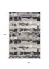 10' X 13' Shades Of Grey Machine Woven Abstract Brushstroke Area Rug