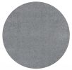 6' Grey Round Indoor Shag Rug