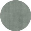6' Slate Blue Round Indoor Shag Rug