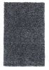 5' X 7' Black Heather Indoor Shag Rug