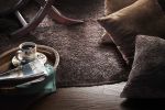 5' X 7' Espresso Indoor Shag Rug