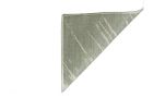 5' X 8' Silver Grey Machine Woven Abstract Brushstroke Indoor Area Rug