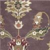 2' X 3' Plum Machine Woven Floral Traditional Indoor Accent Rug