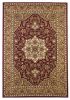 2' X 3' Polypropylene Red Or Beige Accent Rug