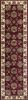 2' X 8' Red Or Ivory Floral Bordered Runner Rug