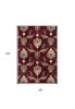 3' X 5' Red Area Rug