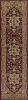3' X 5' Red Beige Machine Woven Floral Medallion Indoor Area Rug