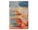 3' X 5' Multi Color Abstract Watercolor Area Rug