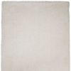 8' Ivory Indoor Shag Runner Rug