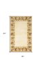 3' X 5' Ivory Wool Floral Hand Tufted Area Rug