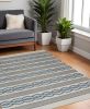 7' Square   Uv Treated Polypropylene Ivory Or Spa Area Rug