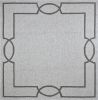 7' Square   Uv Treated Polypropylene Oatmeal Area Rug