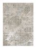 6' X 9'  Polyester Sand Silver Area Rug