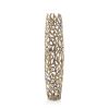 40" Aluminum Gold Twigs Cylinder Floor Vase