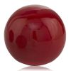 3" Red Aluminum Decorative Orb Tabletop Sculpture