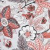17"X 17" Multicolor Jacquard Forest Decorative Throw Pillow Cover