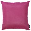 Set Of 2 Pink Brushed Twill Decorative Throw Pillow Covers