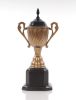 6.5" X 4.5" X 12.5" Alum Wooden Trophy Big