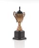 6.5" X 4.5" X 12.5" Alum Wooden Trophy Big