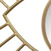 Gold Metal Eye Wall Mirror