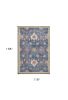 10' X 13' Blue Polypropylene Rug