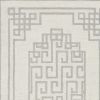 8' X 10' Gray and Ivory Wool Hand Tufted Area Rug