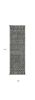 7' X 10' Grey Black Hand Tufted Space Dyed Geometric Indoor Area Rug