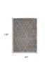 8' X 11' Slate Polypropylene Rug