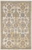 2' X 3' Ivory Wool Floral Vines Area Rug