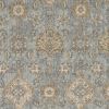 7' X 10' Gray and Ivory Wool Area Rug